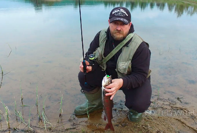 Спиннинг UltraLightPro в действии. Концепция UL-для крупного хищника.