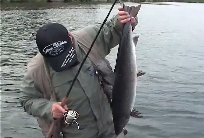 Воблер AMULET PRO Часть 3 Работа по сёмге