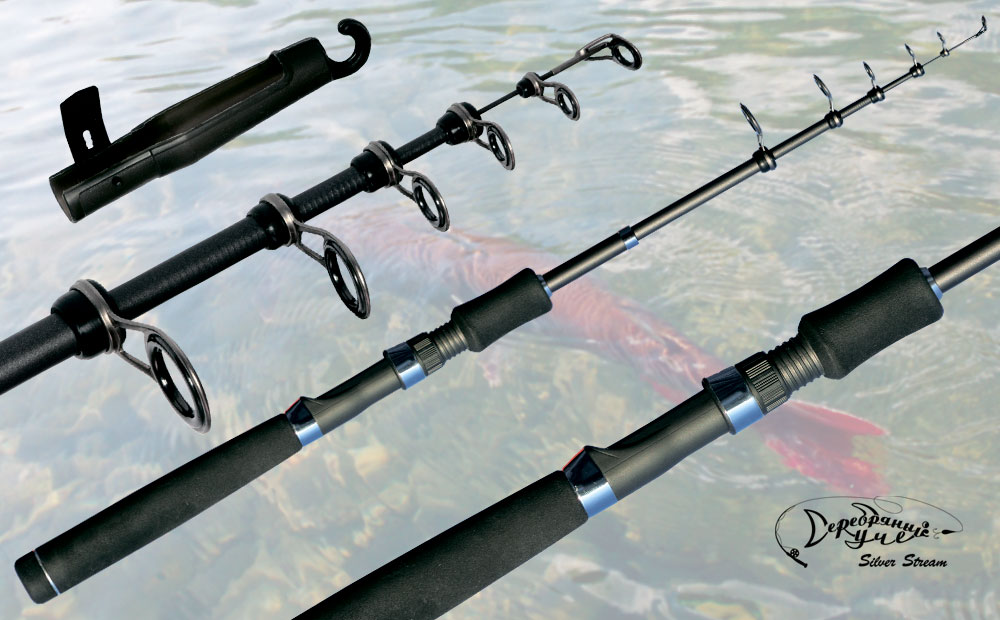 Спиннинги телескопические и многосоставные