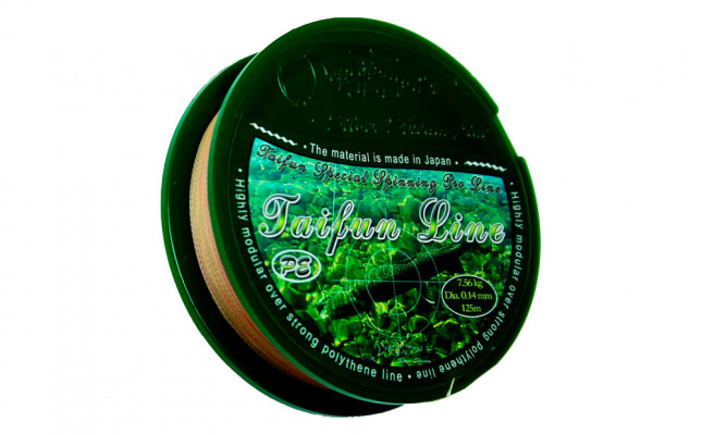 Плетеная леска TAIFUN Line радуга